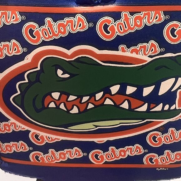 Florida Gators NCAA Game Day Koozie Coozie Bottle Zip Sleeve Cooler Jenkins Pic - Picture 8 of 11
